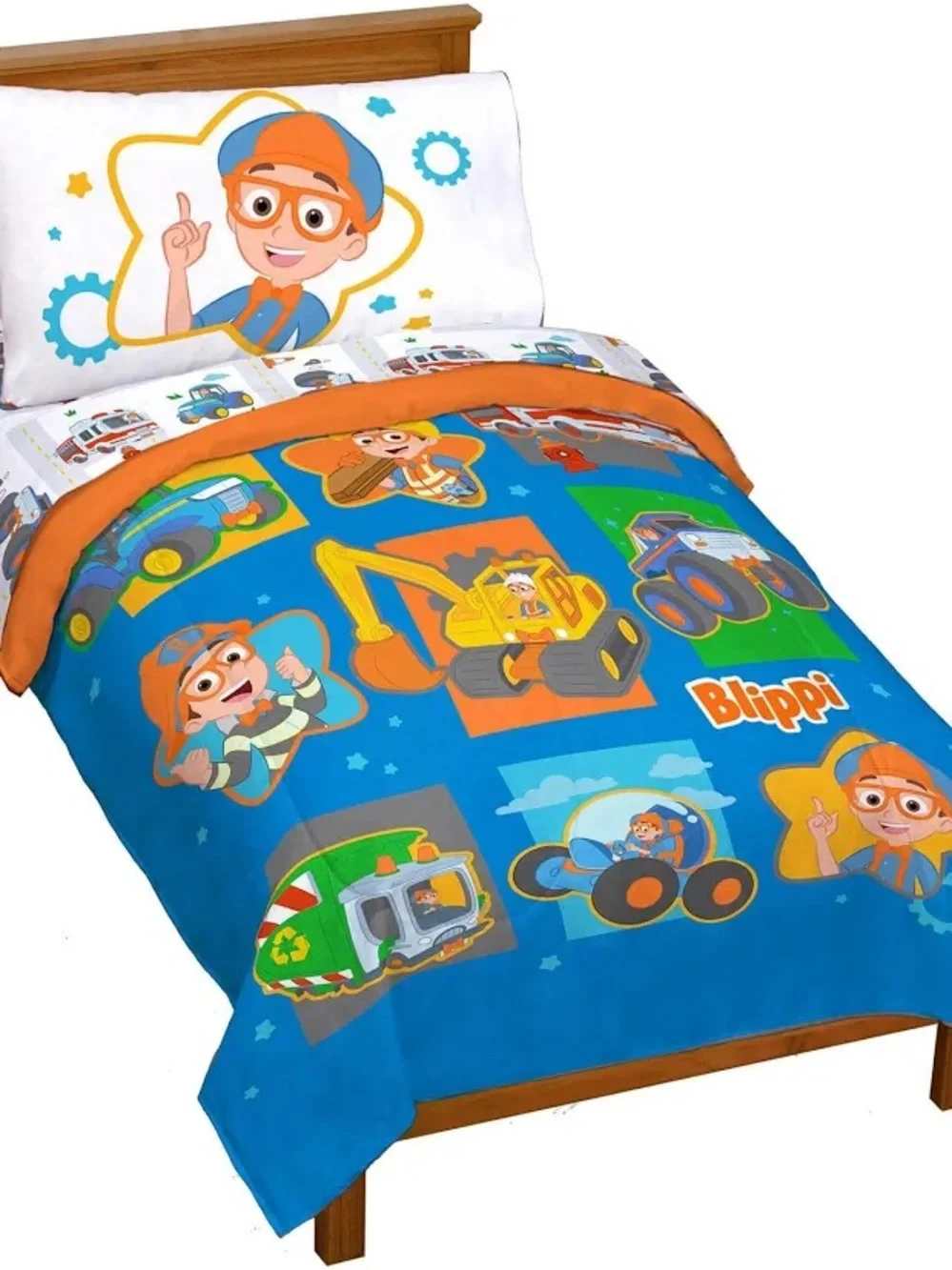 Blippi Twin Size Bed Set
